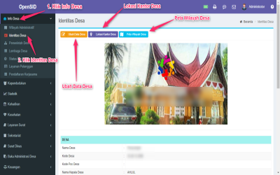 Pengaturan Identitas Desa di Opensid
