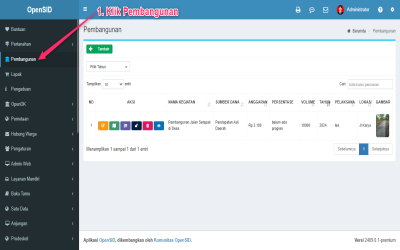 Tutorial Modul Pembangunan Di Opensid